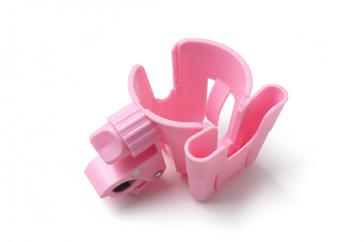 Universal Stroller Cup & Phone Holder - Pink