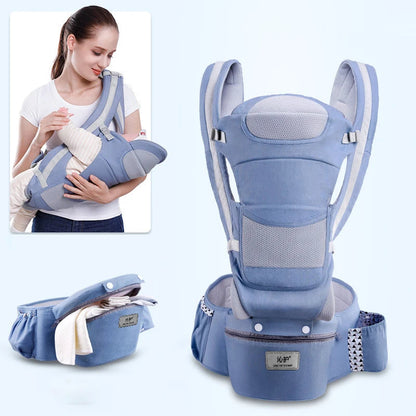 4-Way Ergonomic Baby Carrier and Backpack