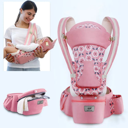 4-Way Ergonomic Baby Carrier and Backpack
