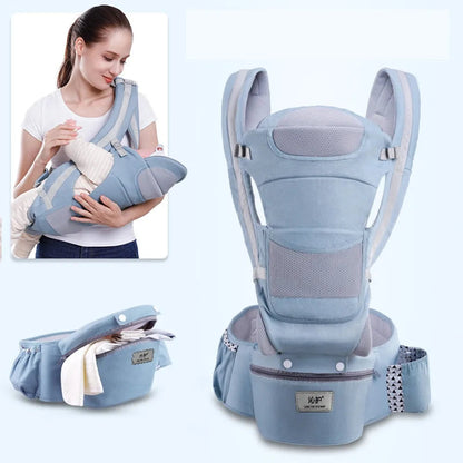 4-Way Ergonomic Baby Carrier and Backpack