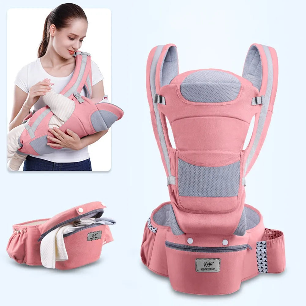 4-Way Ergonomic Baby Carrier and Backpack