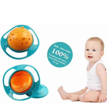 360° Spill Proof Baby Bowl