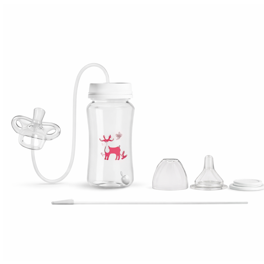 hands-free baby bottle