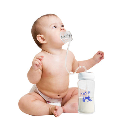 hands-free baby bottle
