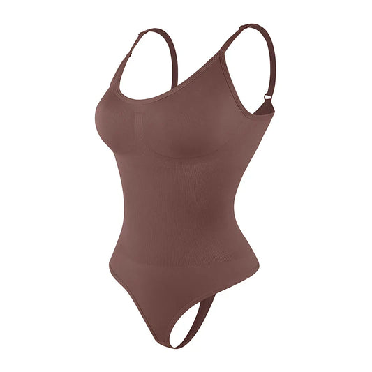 Women's Shape Wear Bodysuit Brown