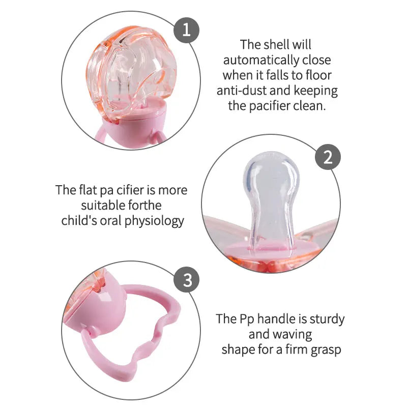 Automatic Drop-proof pacifier | Anti-Dust and Anti-Bacterial