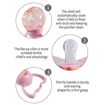 Automatic Drop-proof pacifier | Anti-Dust and Anti-Bacterial