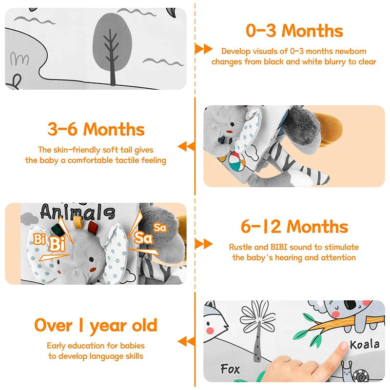 3D Touch Sensory Early Learning Toys