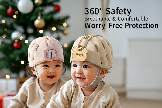 Baby Anti-Fall Protective Helmet Cap - Soft Safety Head Guard