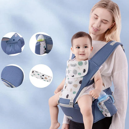 4-Way Ergonomic Baby Carrier and Backpack