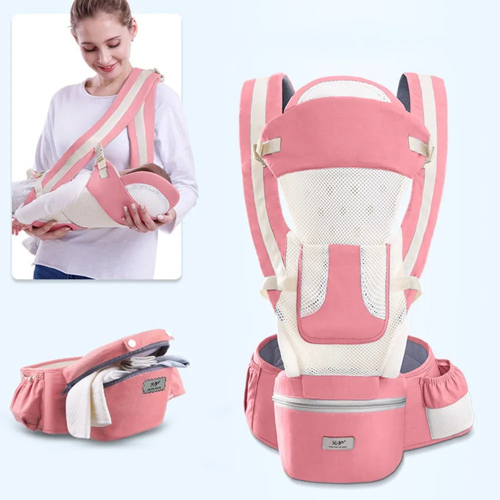 4-Way Ergonomic Baby Carrier and Backpack