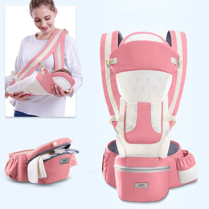 4-Way Ergonomic Baby Carrier and Backpack